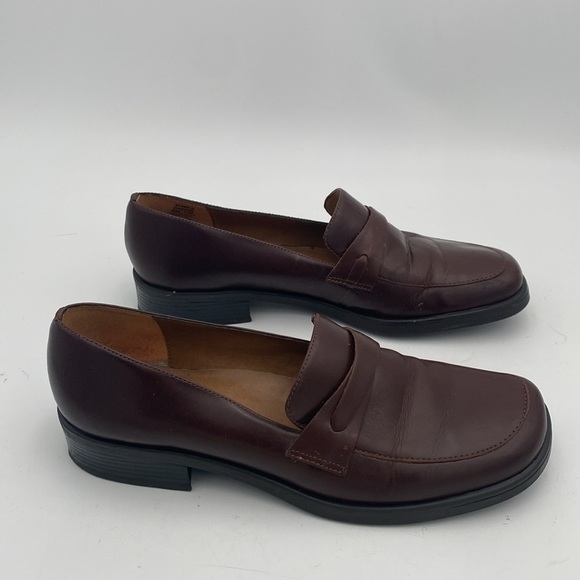 Vintage Naturalizer Brown women Loafers moccasin shoe 11M leather Y2K casual - Picture 13 of 13